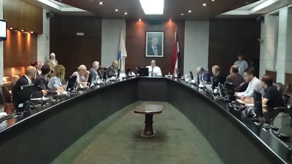 دام برس : دام برس | الاجتماع الأول لمجلس الإدارة الجديد لهيئة الاستثمار السورية